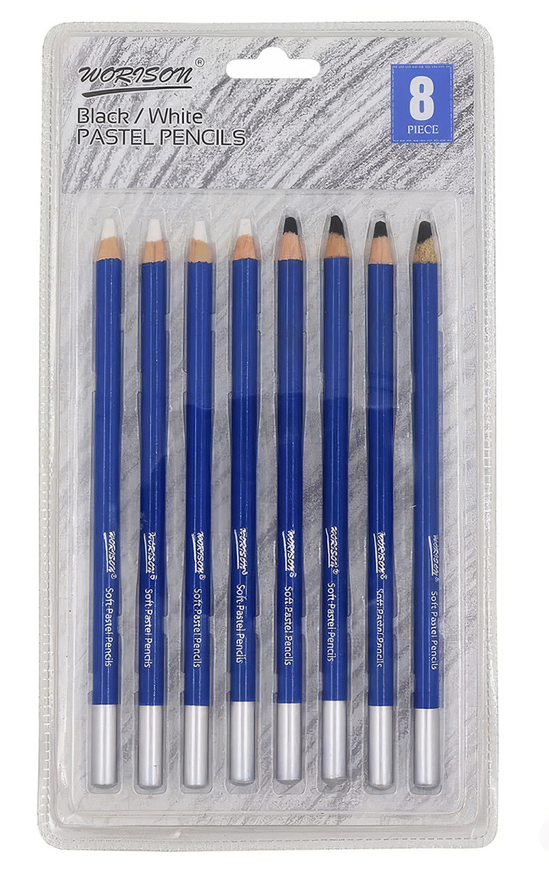 Набір пастельних олівців WORISON 8 шт (WN-WB8), фото 1