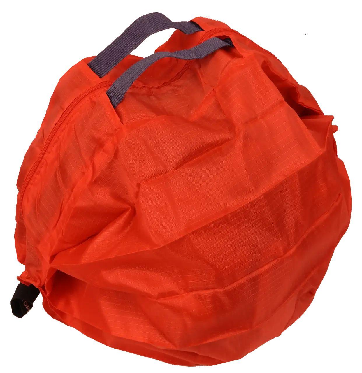 Складна сумка-шоппер TOPMOVE 32х32 см Помаранчевий (IAN365990 orange), фото 1