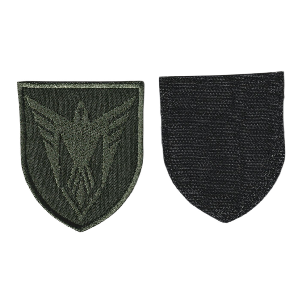 Шеврон ЗСУ, військовий / армійський, 9 ОБрБпС, на оливці, на липучці, 8 см * 7 см, фото 1