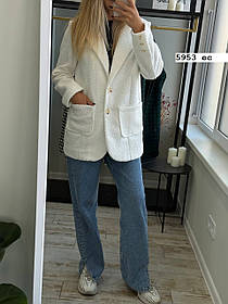 Піджак на підкладці норма та батал 5953 ес