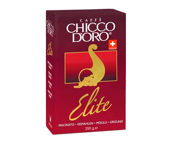 Кава мелена Chicco D'oro в пачці 250 грам Швейцарія, купаж елітних сортів 100% арабіки Центральної Америки, фото 1