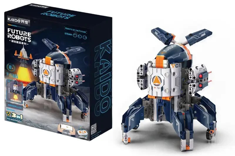 Конструктор KD99001 космічна ракета робот на радіокеруванні 755 деталей 3в1, фото 1