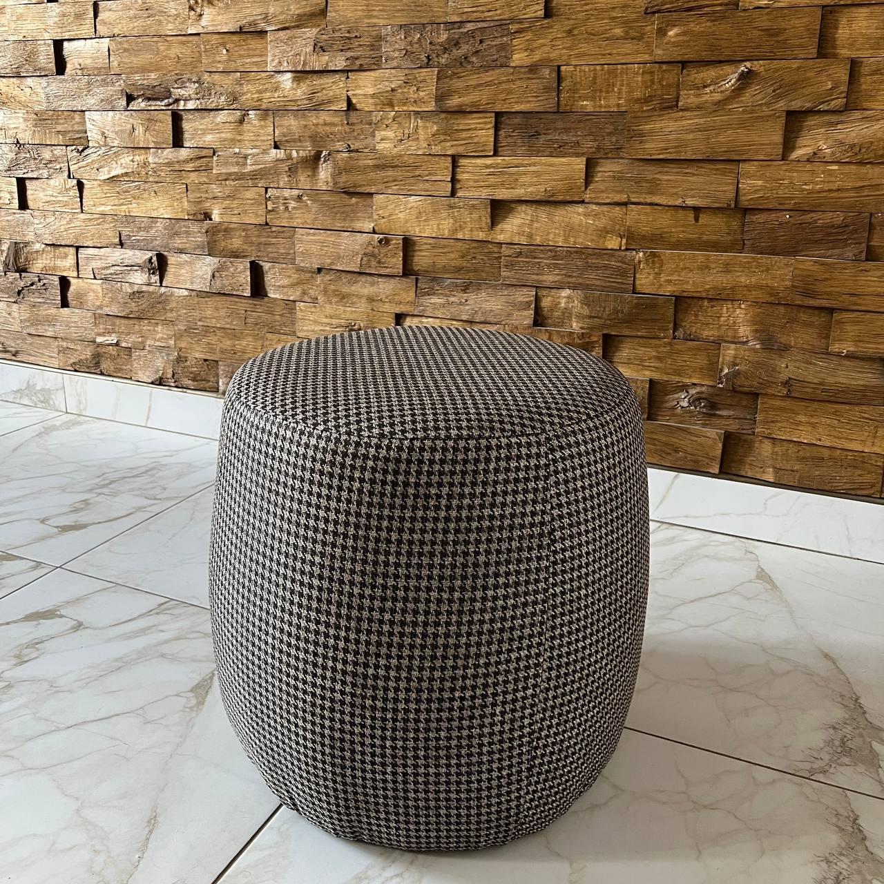 Декоративний квадратний пуф із смарагдового велюру топ h44 см, фото 1