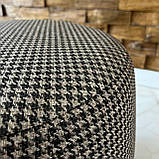 Декоративний квадратний пуф із смарагдового велюру топ h44 см, фото 4