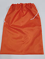 Мішок із плащової тканини 30*40 см. жовтогарячий