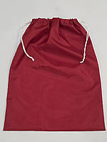 Мішок із плащової тканини 30*40 см. червоний