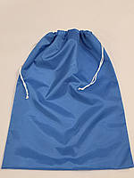 Мішок із плащової тканини 30*40 см. блакитний