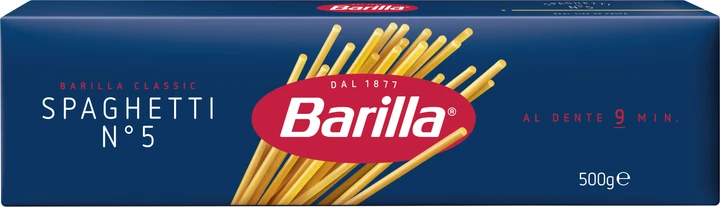 Макарони Barilla Spaghetti №5  500г (Італія) — паста Барілла спагетті, фото 1