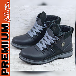 Черевики дитячі зимові шкіряні на хлопчика шкіряні прошиті преміум якості 36 розмір, черевики дитячі зимові шкіряні від виробника