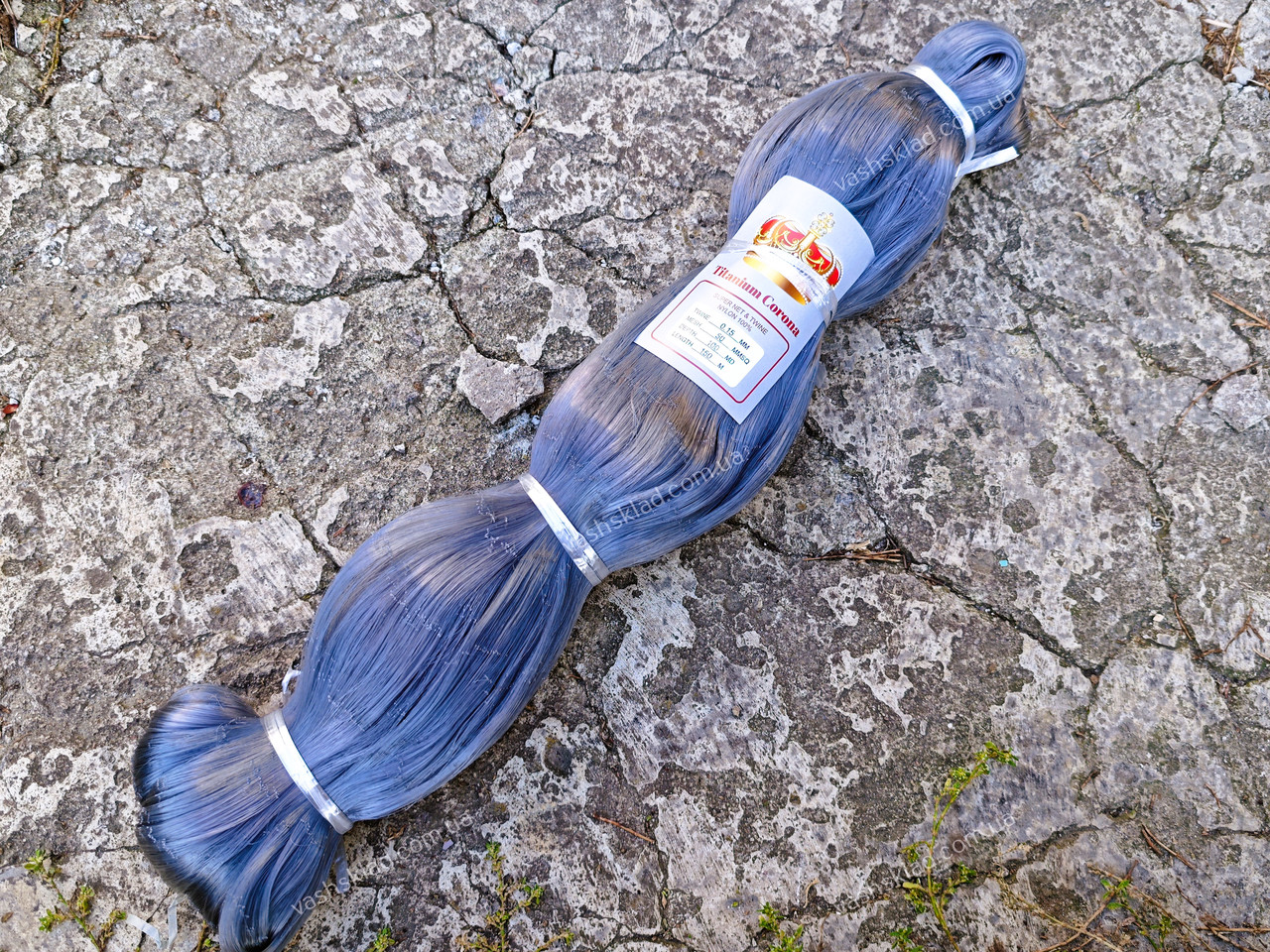 Сіткополотно TITANIUM Corona (лялька) Жилка 0,15 мм Висота 100 комірок - Довжина 150 м  22-70 мм, фото 1