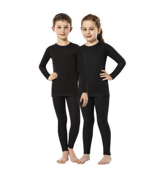 Дитячі термолегінси для дівчинки з 3 до 14 років TM Kota чорні, фото 1
