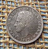 25 песет 1983 року.  Iспанiя, фото 2