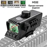 Нічний цифровий приціл MS 32 3,5×32 з записом, далекоміром, IP67, фото 8