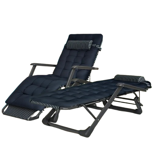 Розкладне крісло ліжко з подушкою LEOBRO Striped (LB-FCB-G1-STR)