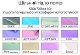 Щільний тіш'ю папір 40г 50х70 см Персоналізований дизайн з логотипом під замовлення, фото 10