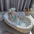 Портативна надувна ванна для купання малюків 98×65×28см, MA627 / Надувна ванна для малюків, фото 2