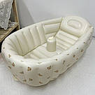 Портативна надувна ванна для купання малюків 98×65×28см, MA627 / Надувна ванна для малюків, фото 6