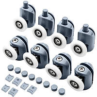 Набір роликів для душової кабіни Ruhhy 3305 8 шт, для скла 4 - 6 мм