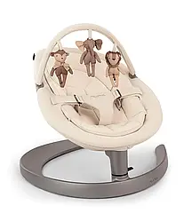 Шезлонг — гойдалка Nuna Leaf Grow з ігровою дугою