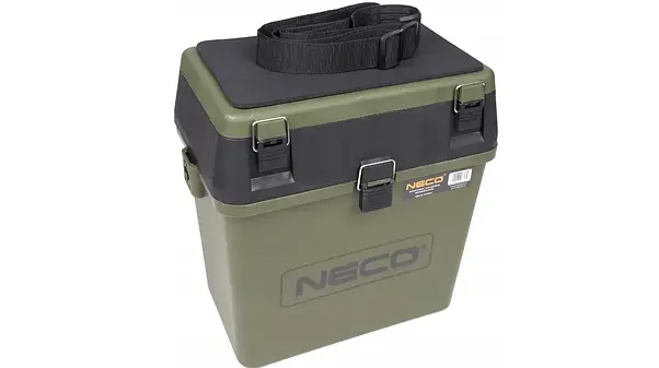 Сидіння стілець для зимової риболовлі Neco 91502, 140 кг, ящик-кошик для риболовлі Польща, фото 3