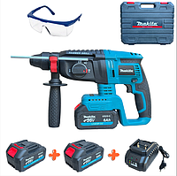 Потужний перфоратор Makita 36V-Li 6Ah для будівельних та домашніх робіт з функцією відбійного молотка та патрон SDS-PLUS
