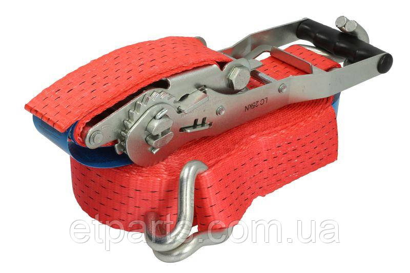 Ремінь стяжний з тріскачкою 10м (9,5+0,5м) 500.0 daN PK10M-01-5T-LH CARGOPARTS