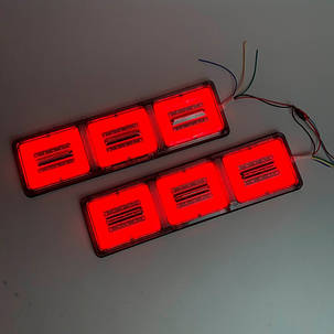 Ліхтар задній універсальний 24V (комплект 2шт. ціна за шт), фото 2