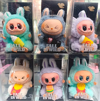 М'яка іграшка монстр лабубу макдональдс Іграшка сюрприз Labubu McDonald's 16 см Лабу гамбургер фрі