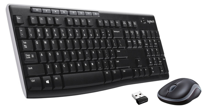 Комплект (клавіатура + миша) бездротовий Logitech MK270 Wireless Combo, NEW