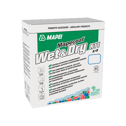 Засіб MAPEI MAPECOAT WET & DRY R11 фінішне А+В, 6 кг, фото 1