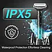 Електробритва акумуляторна сіткова з триммером для носа вух брів 3 в 1 VGR V-625 am, фото 6