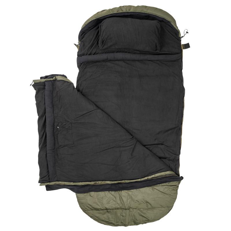 Спальний мішок широкий Ranger 5 season до -25 °C, 220х95 см, олива, фото 1