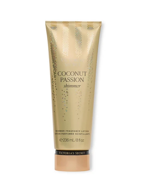 Парфумований лосьйон для тіла з шимером Victoria's Secret Coconut Passion Shimmer 236 мл, фото 1