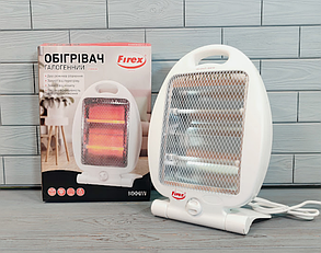 Обігрівач галогенний Firex 236836, 800Вт, 2 режими, захист від перегріву і нахилу, енергоефективний
