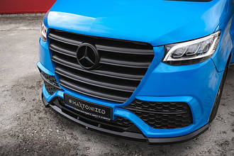 Передній бампер з решіткою Mercedes Sprinter W907 2018-2025р.