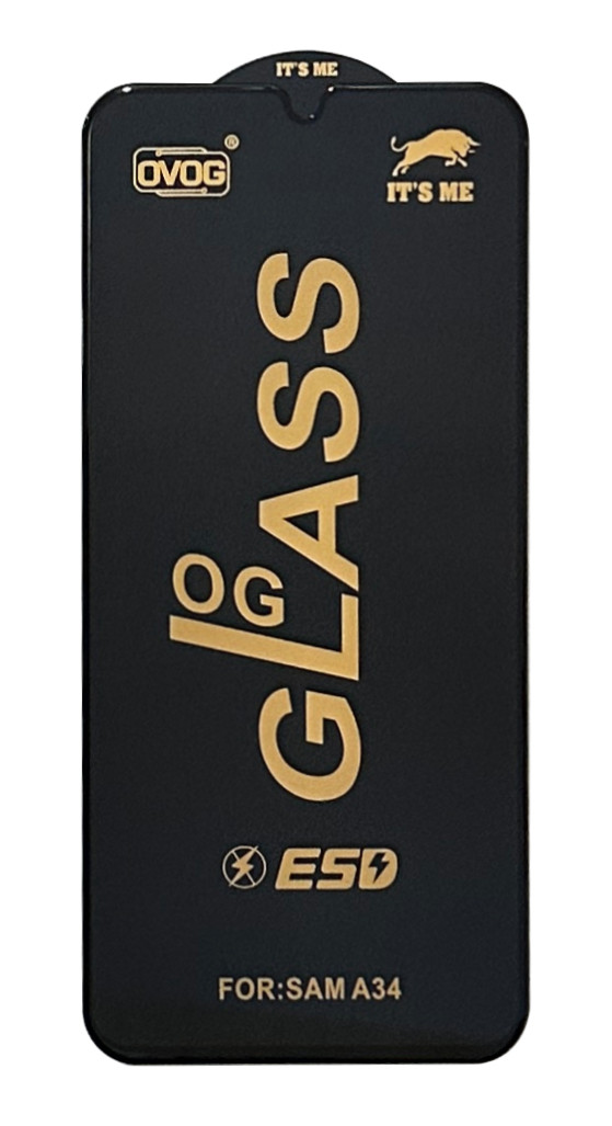 Захисне скло ITS ME для Samsung A34 Чорний, фото 1