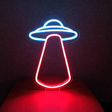 Неоновий світильник НЛО 210х310 acr-n000046