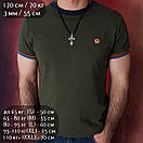 Чоловічий ланцюжок зі срібним замком і хрестик срібло з жорстким вушком. Шовковий ювелірний шнурок і кулон, фото 8