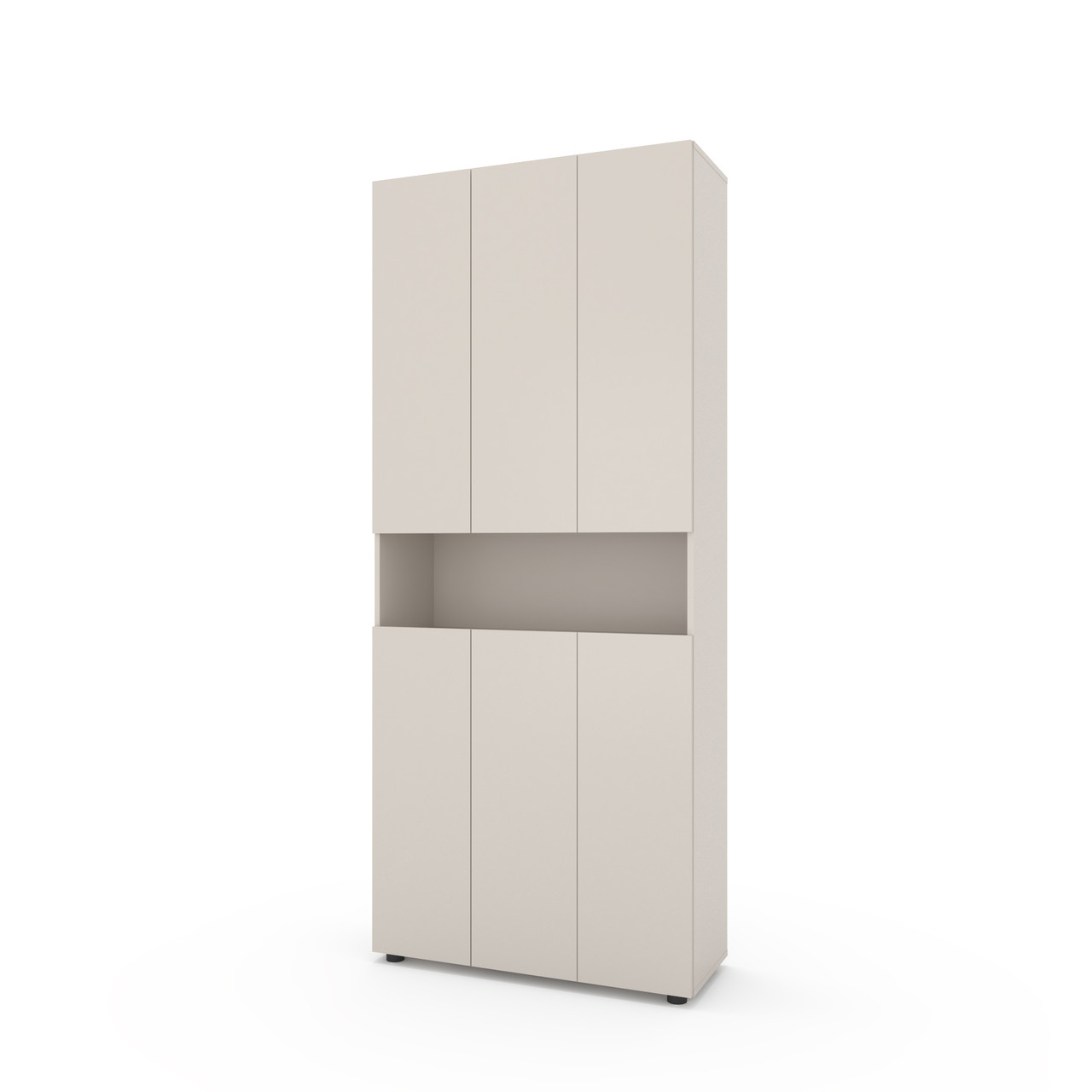 Шафа розпашна Metkas Home B001 900x350x2130, ЛДСП Кашемір (MB001K)