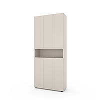 Шафа розпашна Metkas Home B001 900x350x2130, ЛДСП Кашемір (MB001K)