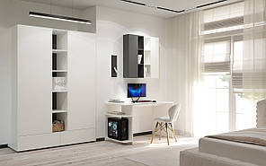 Стіл Metkas Home B010 1300х650х760 мм, ЛДСП, Білий сніг (MB010W)