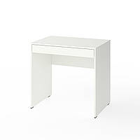 Стіл Metkas Home B012 800х550х760 мм, ЛДСП, Білий сніг (MB012W)