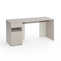 Стіл письмовий Metkas Home В031L, 1600х600х760 мм, ЛДСП Кашемір-Білий сніг (МB031LKW)