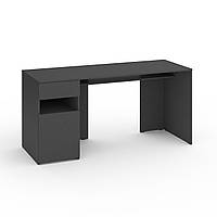 Стіл письмовий Metkas Home В031L, 1600х600х760 мм, ЛДСП Антрацит (МB031LA)