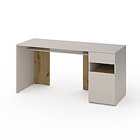 Стіл письмовий Metkas Home В031R, 1600х600х760 мм, ЛДСП Кашемір-Дуб Артизан (МB031RKDA)