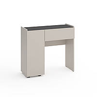 Трюмо Metkas Home B029L 900х350х820 мм, ЛДСП, Кашемір-Антрацит (M029LKA)