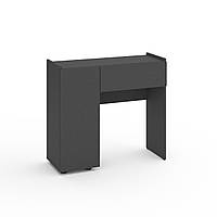 Трюмо Metkas Home B029L 900х350х820 мм, ЛДСП, Антрацит (M029LA)