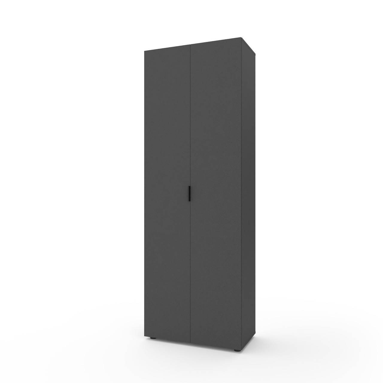 Шафа розпашна Metkas Home 800×420×2300 мм, ЛДСП Антрацит (MA006A)