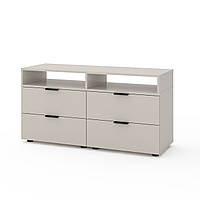 Тумба під телевізор Metkas Home А020, 1200×420×625 мм, ЛДСП Кашемір (MA020K)