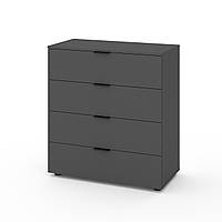 Комод Metkas Home А034 850х420х930 мм, ЛДСП Антрацит (MA034A)